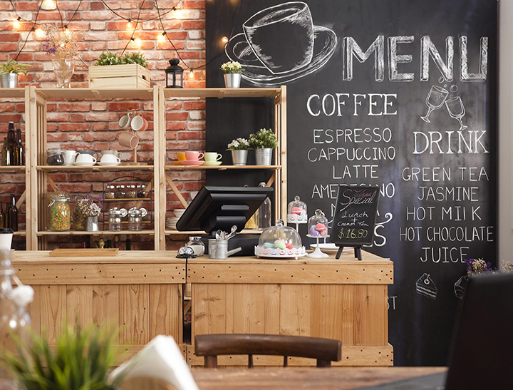 Image of a coffee shop interior.